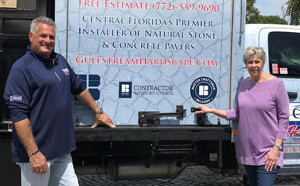 Paul and Eraina Engel - Owners. Gulfstream Hardscape and Pavers, LLC